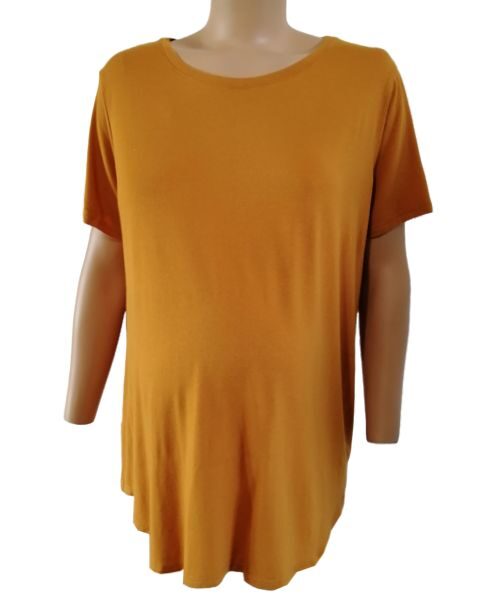 Ladies Pre‑Loved Mustard Yellow Casual Top