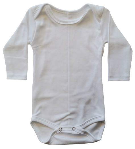Baby Onesies Long Sleeve Plain (Poly)